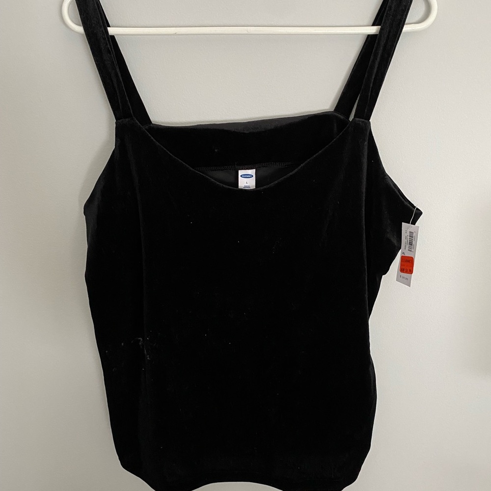 Velvet tank top